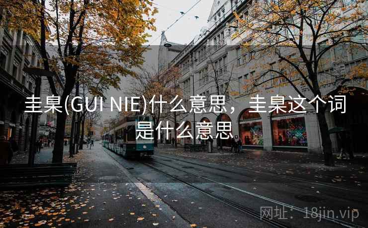 圭臬(GUI NIE)什么意思，圭臬这个词是什么意思